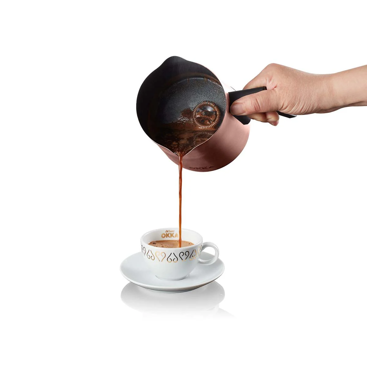 Arzum OKKA OK0012-R  Rich Spin M Turkish Coffee Machine - Copper+ARZUM AR3041-INX FUENTE KETTLE (Gift🎁) - Image 8