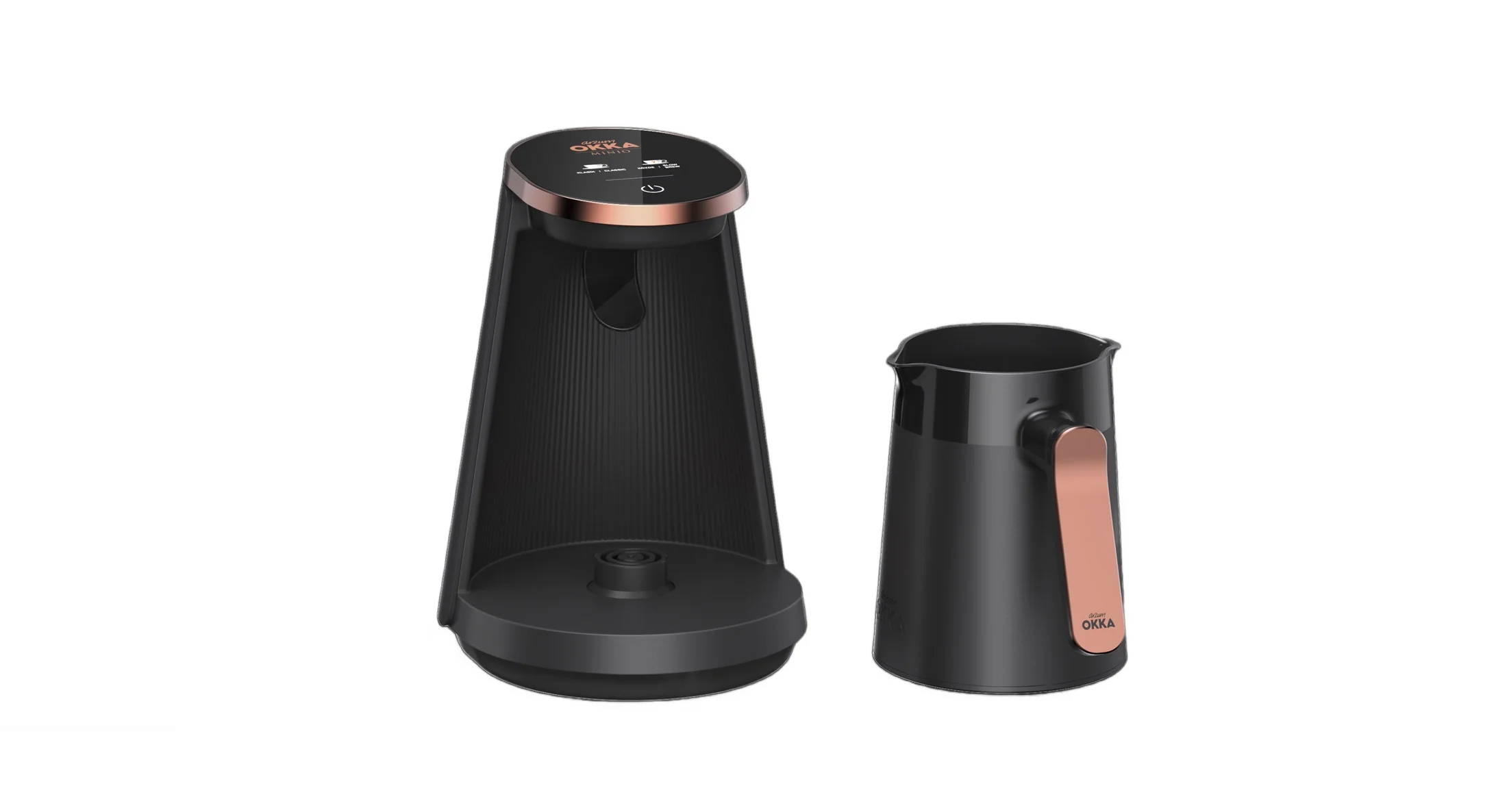 ARZUM OKKA OK0050 MINIO TURKISH COFFEE MACHINE Black/Copper - Image 6
