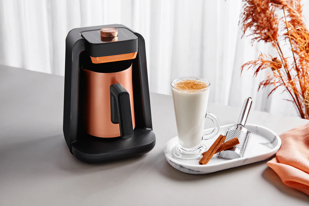 Arzum Okka Rich Turkish Milk Coffee Machine Spin Pro OK0026 Copper - Image 2