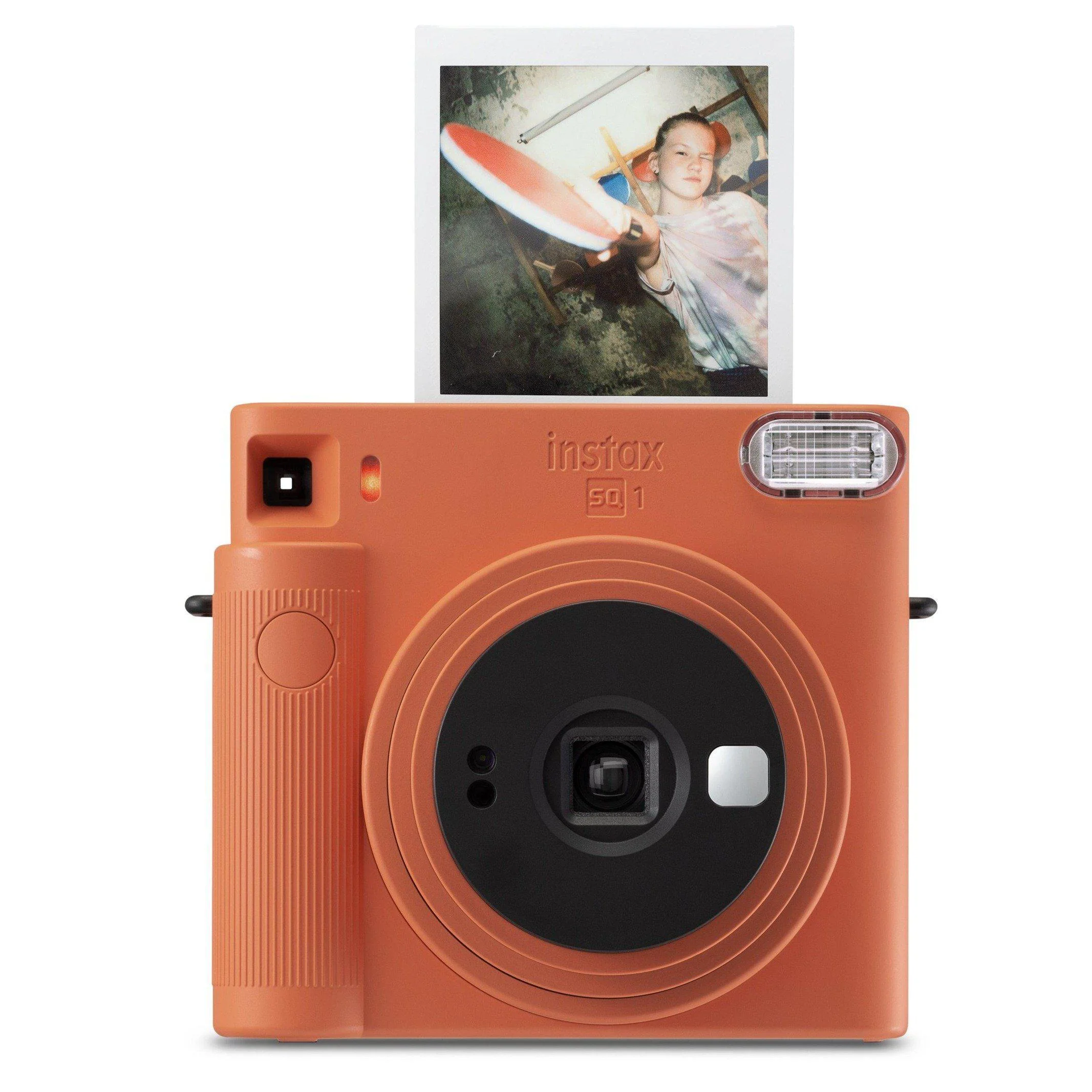 Fujifilm instax sq1 instant film camera (Terracotta Orange)