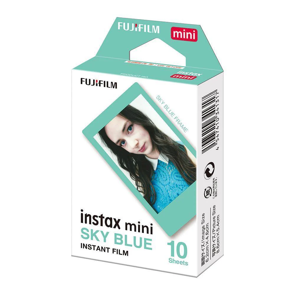 Fujifilm instax mini film sky blue (50 sheets) - Image 4