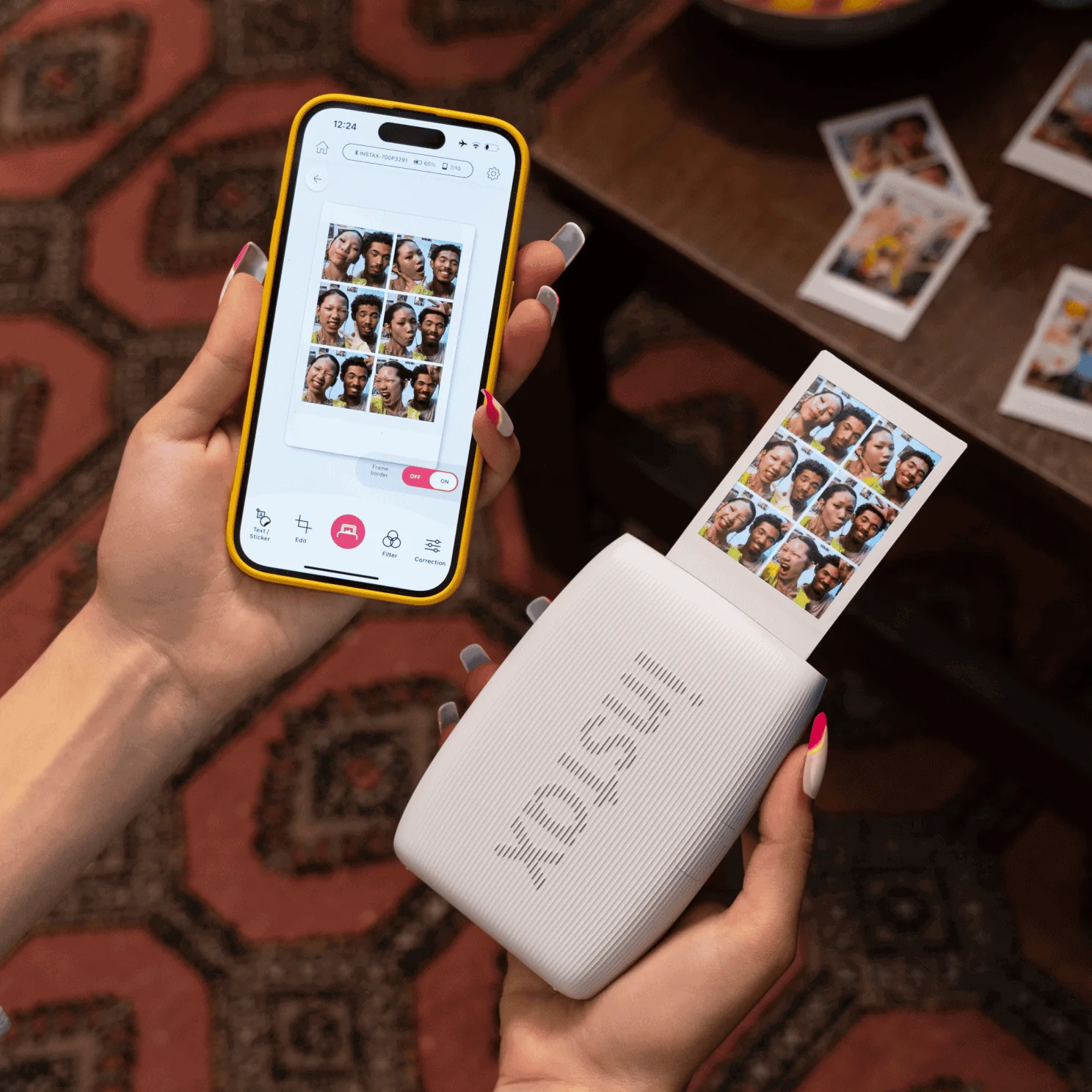 Fujifilm Instax Mini Link 3 SmartPhone printer (White) - Image 9