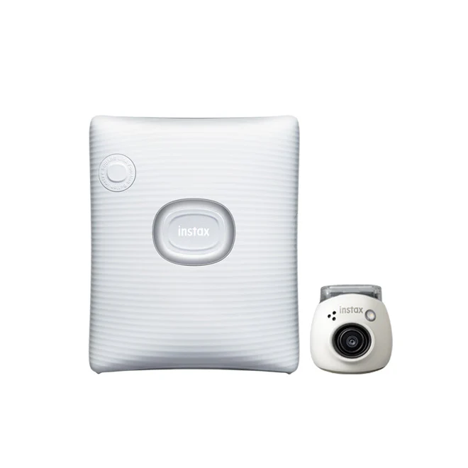 Fujifilm Instax Square Link Smartphone Printer (White ) + Instax Mini Pal Camera (White ) Gift🎁 - Image 3
