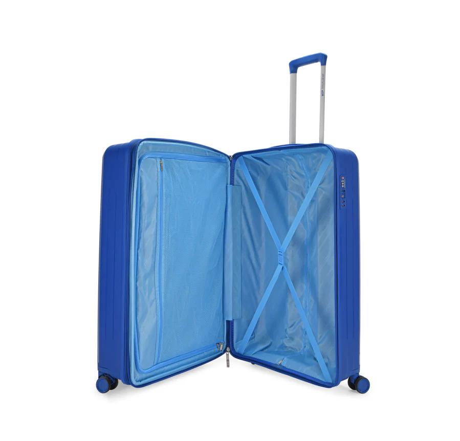 HAZE PLUS 8Wheel,Hard Trolley,TSA, Expandable, L-77cm(BLUE) - Image 6