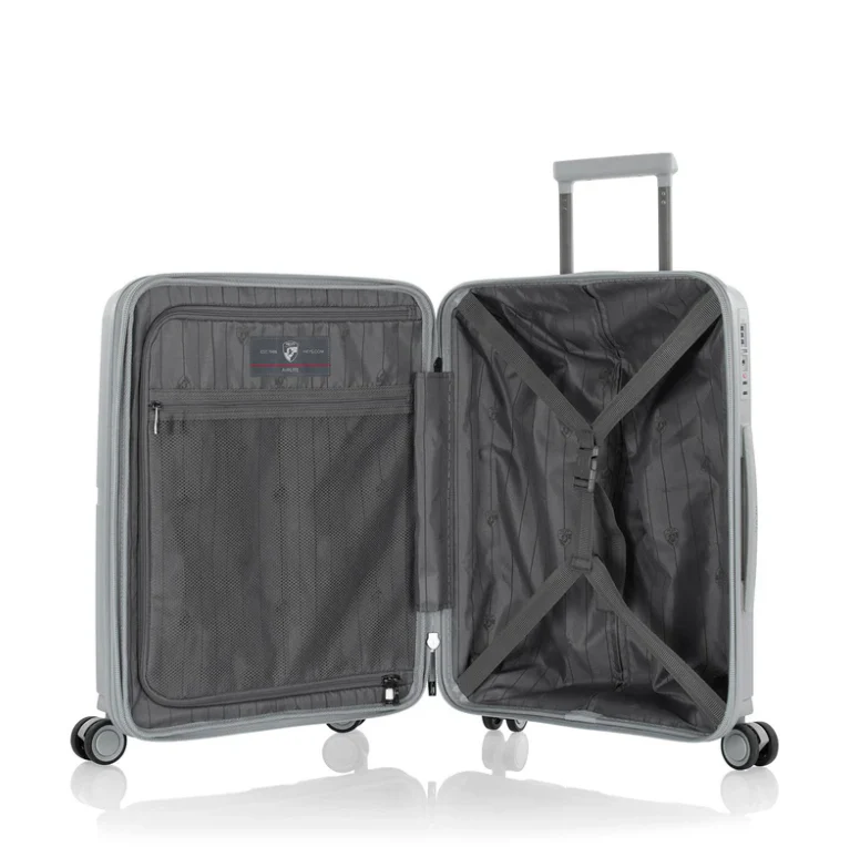 HEYS AIRLITE 8Wheel,Hard Trolley,TSA, Expandable, Small -54.5cm(Grey) - Image 4