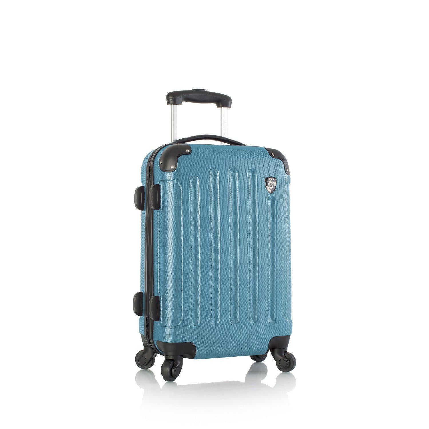 heys revolver 4-wheel hard luggage exp tsa lock 3pcs set (turquoise) - Image 4