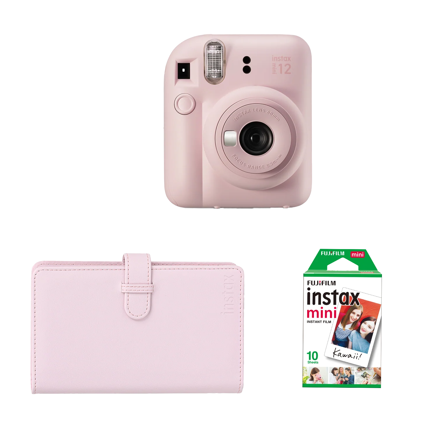 Instax Camera Mini 12 Joy Pack (Blossom Pink)