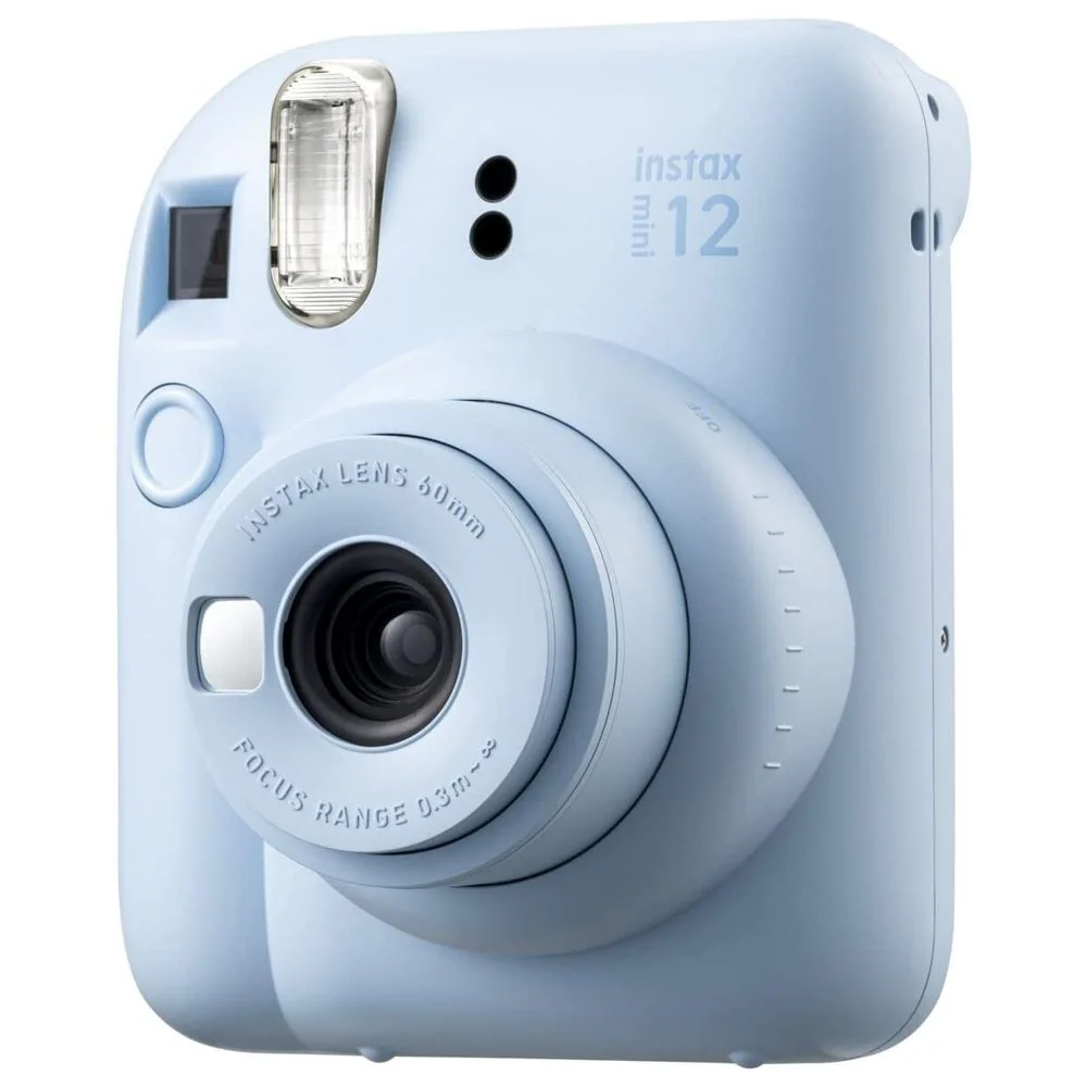 Instax Mini 12 Instant Film Camera Pastel Blue + Pack 20 Film - Image 5