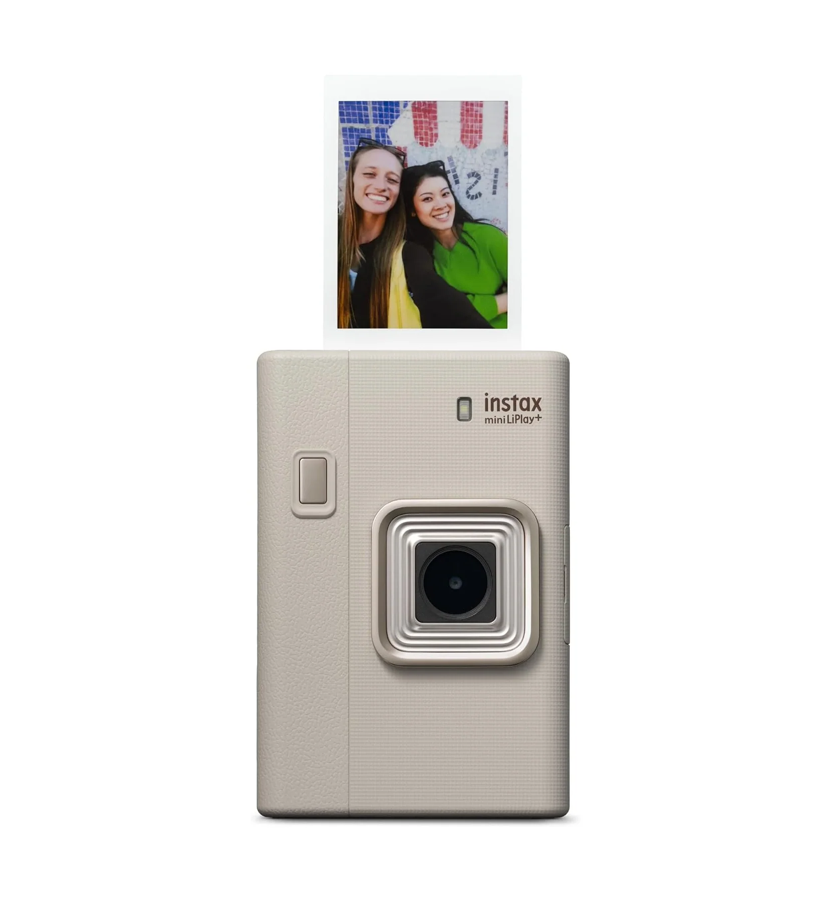 Instax Mini LiPlay+ Hybrid Digital Camera for Instant Movies and Photo Printer, with 6 x 4 cm Rear LCD Screen, Audio Recording Capabilities, Dual Cameras - Main Selfie and Wide Angle