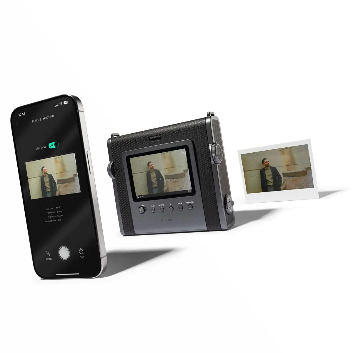 INSTAX WIDE EVO CAMERA BLACK - Image 4