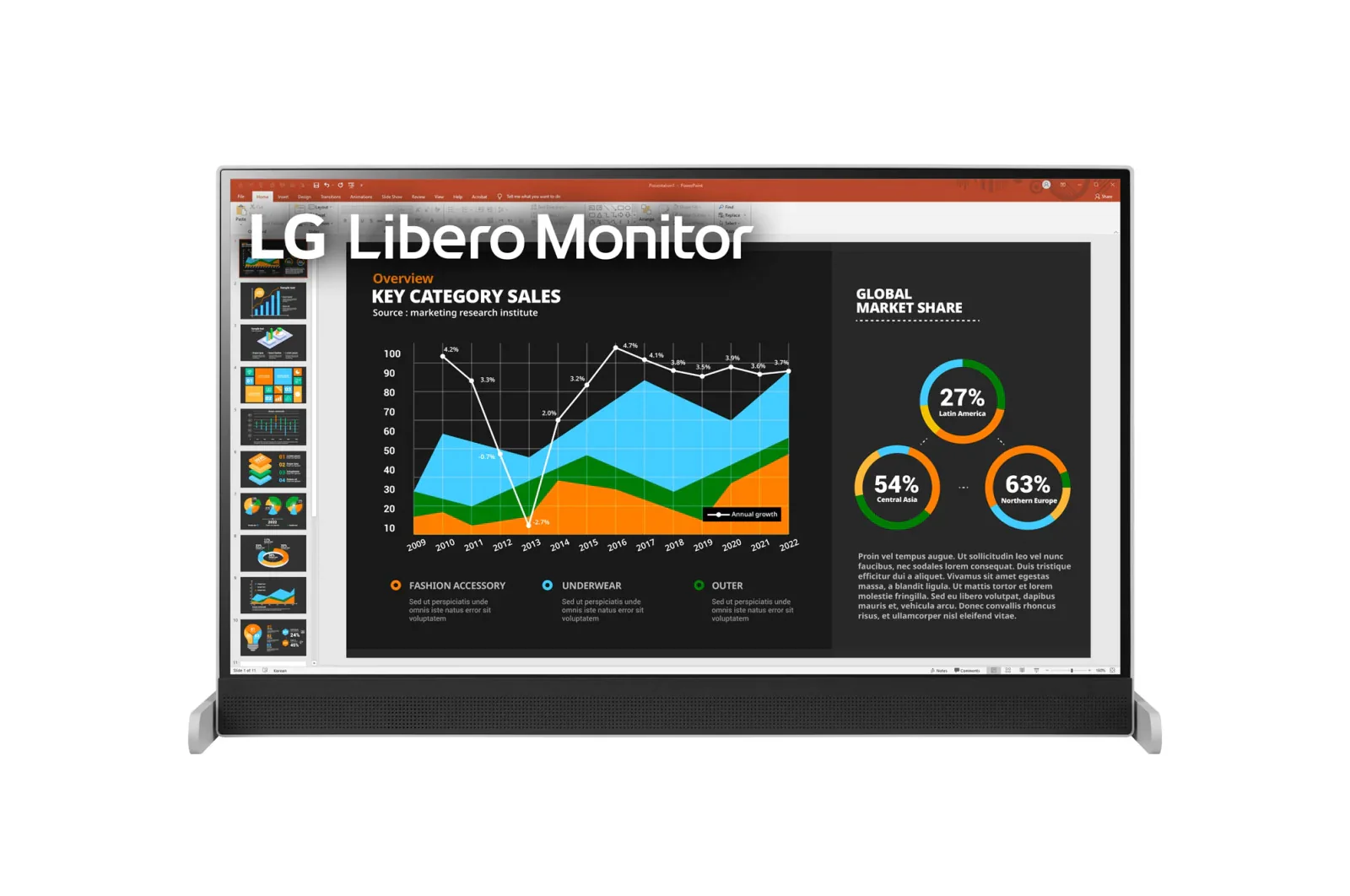 LG 27BQ70QC-S 27-inch QHD (2560 x 1440) IPS Libero Monitor with Detachable Full HD Webcam - Image 7