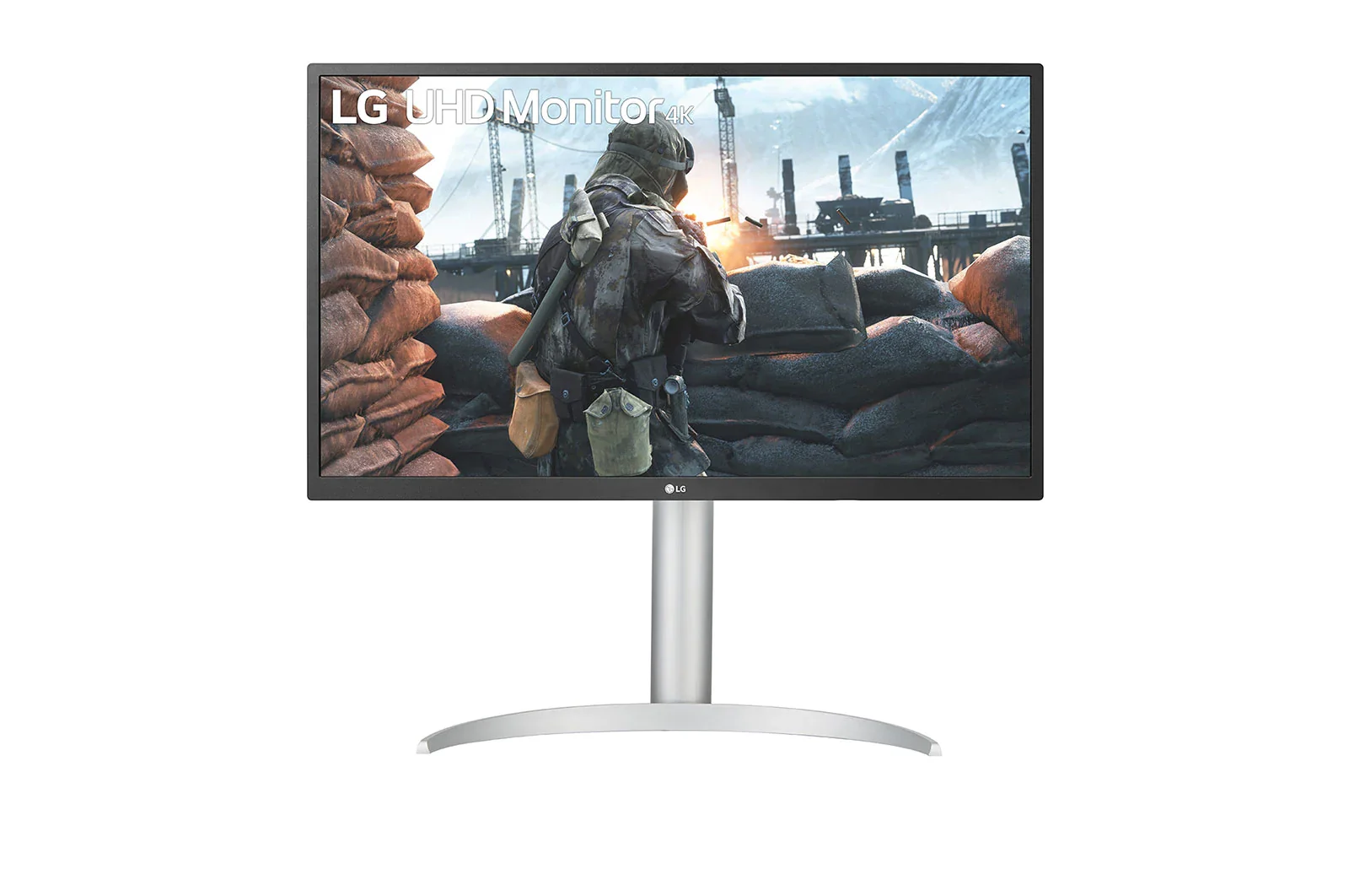LG 27UP550N-W 27'' 4K UHD (3840 x 2160) IPS LED HDR Monitor with USB-C port
