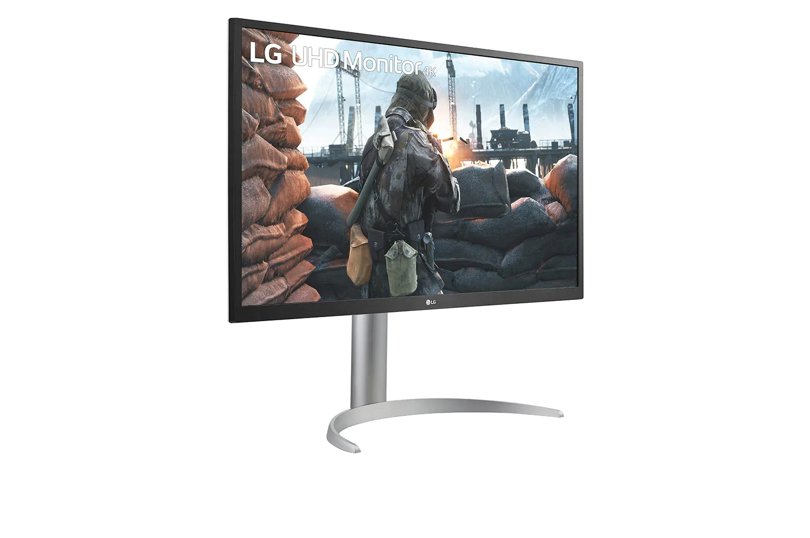 LG 27UP550N-W 27'' 4K UHD (3840 x 2160) IPS LED HDR Monitor with USB-C port - Image 2