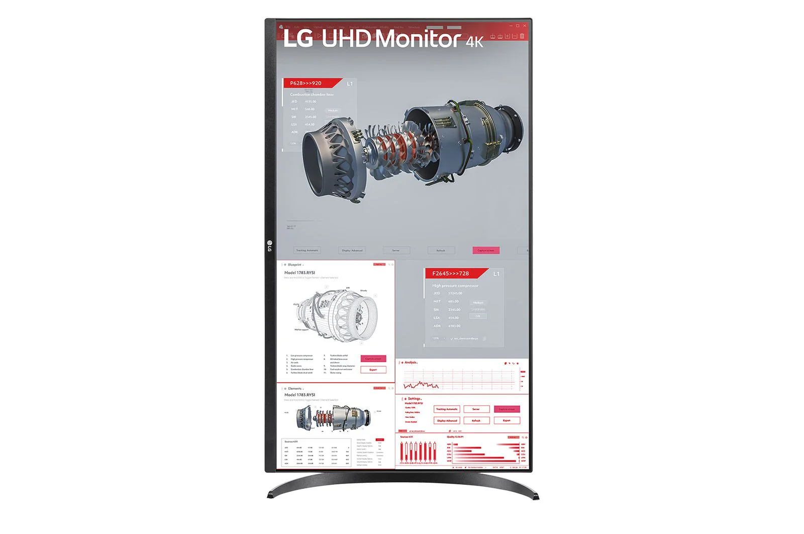 LG 32BR55U-B 3-side Virtually Borderless Design. 4K UHD (3840 x 2160). Panel VA. Brightness (Typ.) 250 nits - Image 10