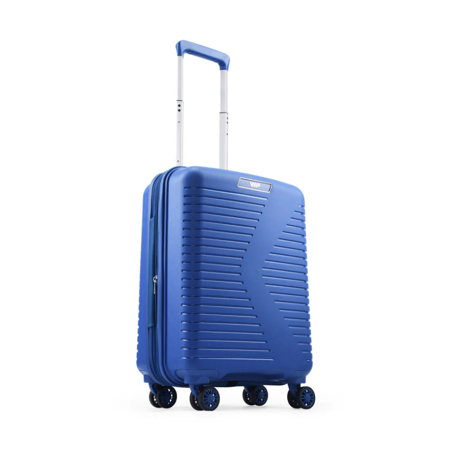 VIP Karl Plus Expandable 8 Wheel Hard Luggage TSA Lock Expandable (Cabin Size) Small-55cm 2.8kg (Blue) - Image 4