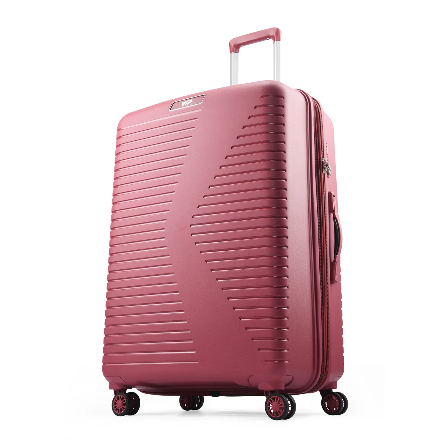 VIP Karl Plus Expandable 8 Wheel Hard Trolley Luggage Set of 3PCS (Claret Red) - Image 3