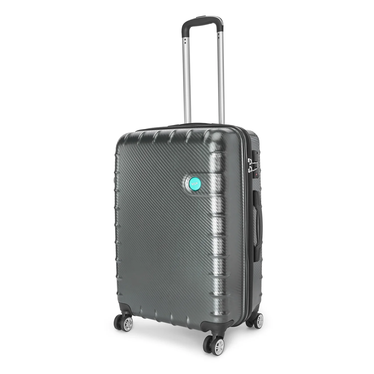 VIP LISBON 8 Wheel Hard Trolley (Cabin Size) Small 55cm 2.8kg (GREY) - Image 3