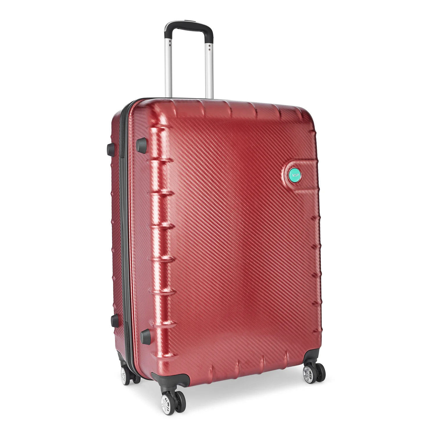 VIP LISBON 8 Wheel Hard Trolley Large 80cm 4.5kg (RED) - Image 2