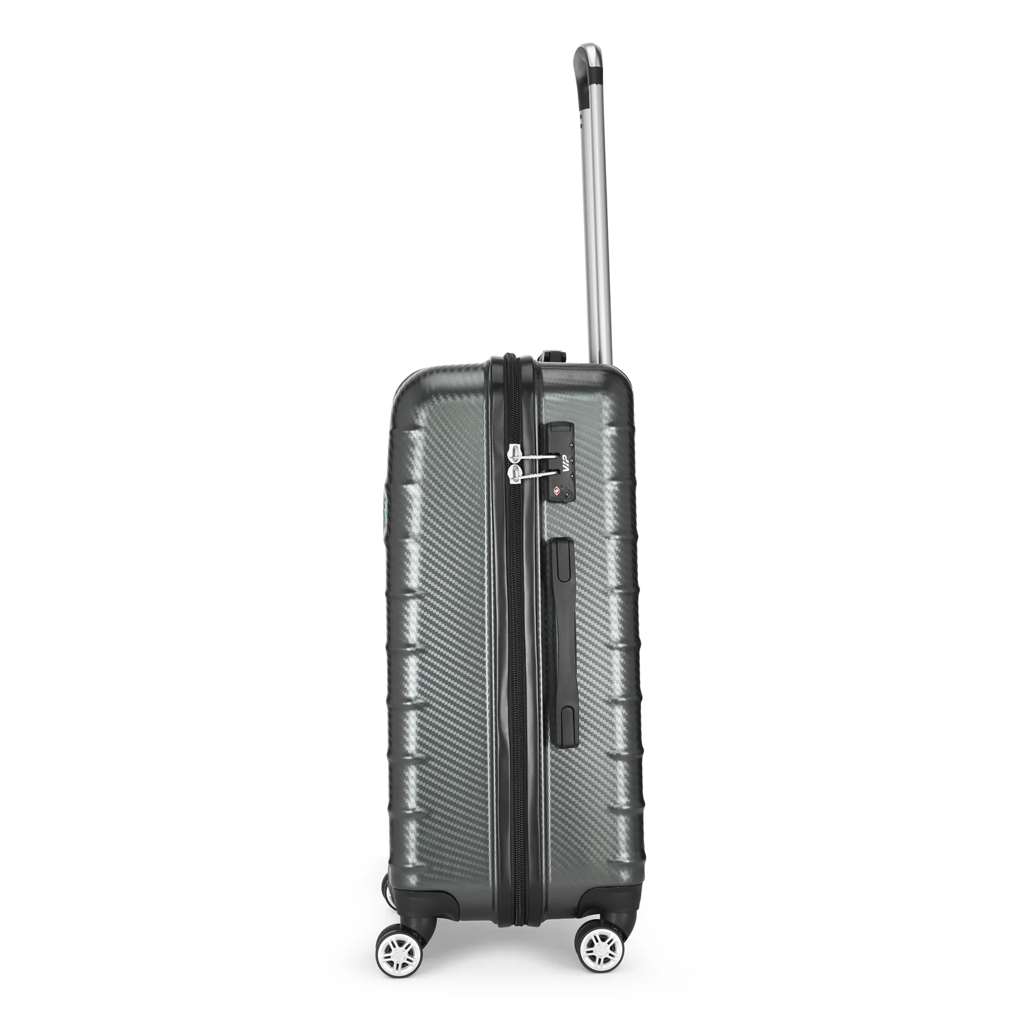 VIP LISBON 8 Wheel Hard Trolley Medium 69cm 3.7kg (GREY) - Image 4