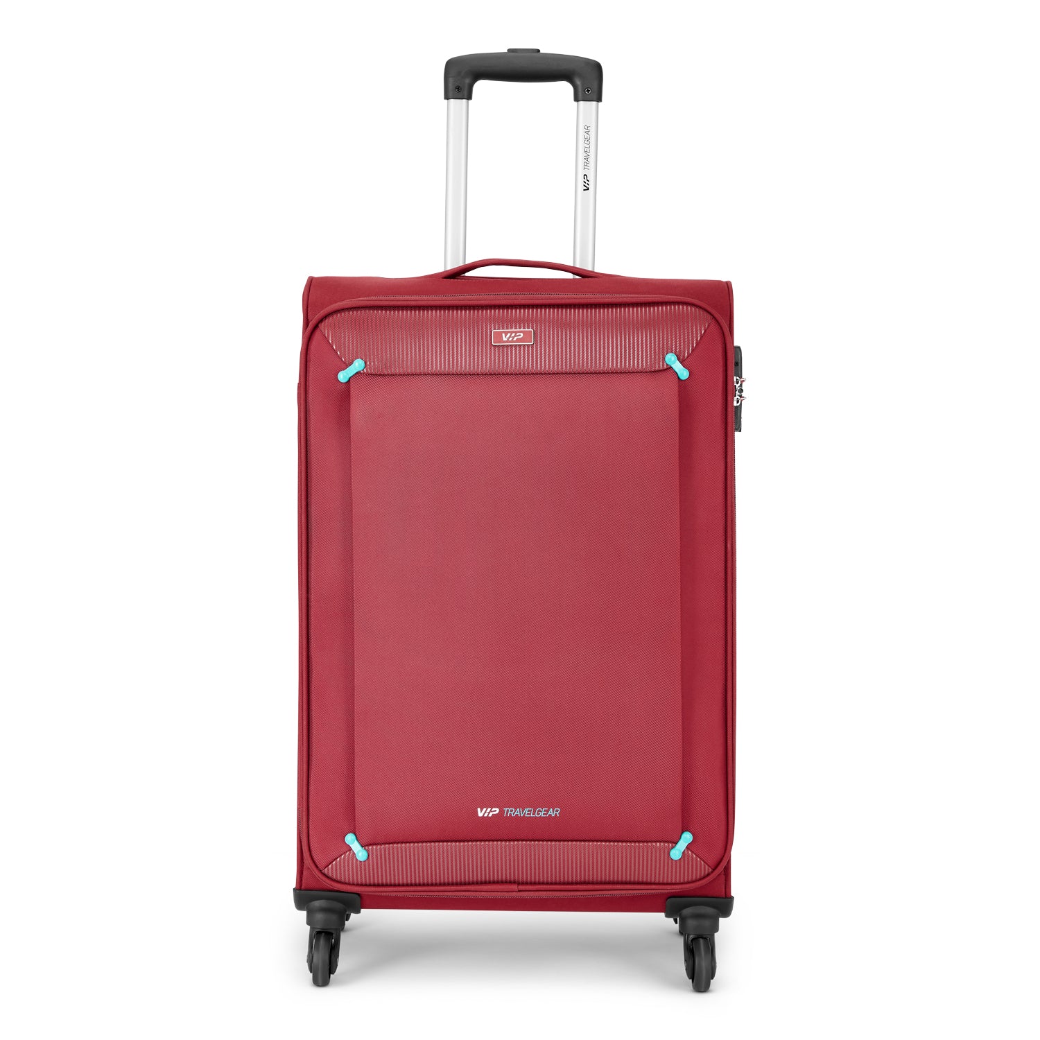 VIP STAPLE PLUS 4W Soft Trolley 69cm -Medium (RED) - Image 2