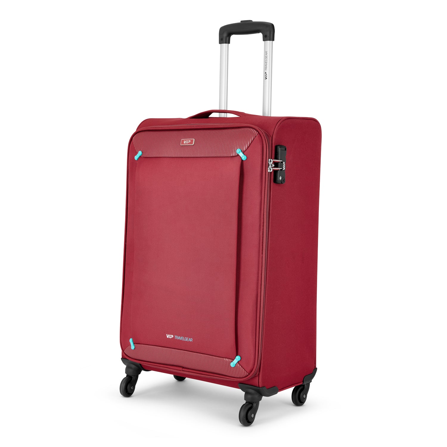 VIP STAPLE PLUS 4W Soft Trolley 80cm -Large (RED) - Image 3