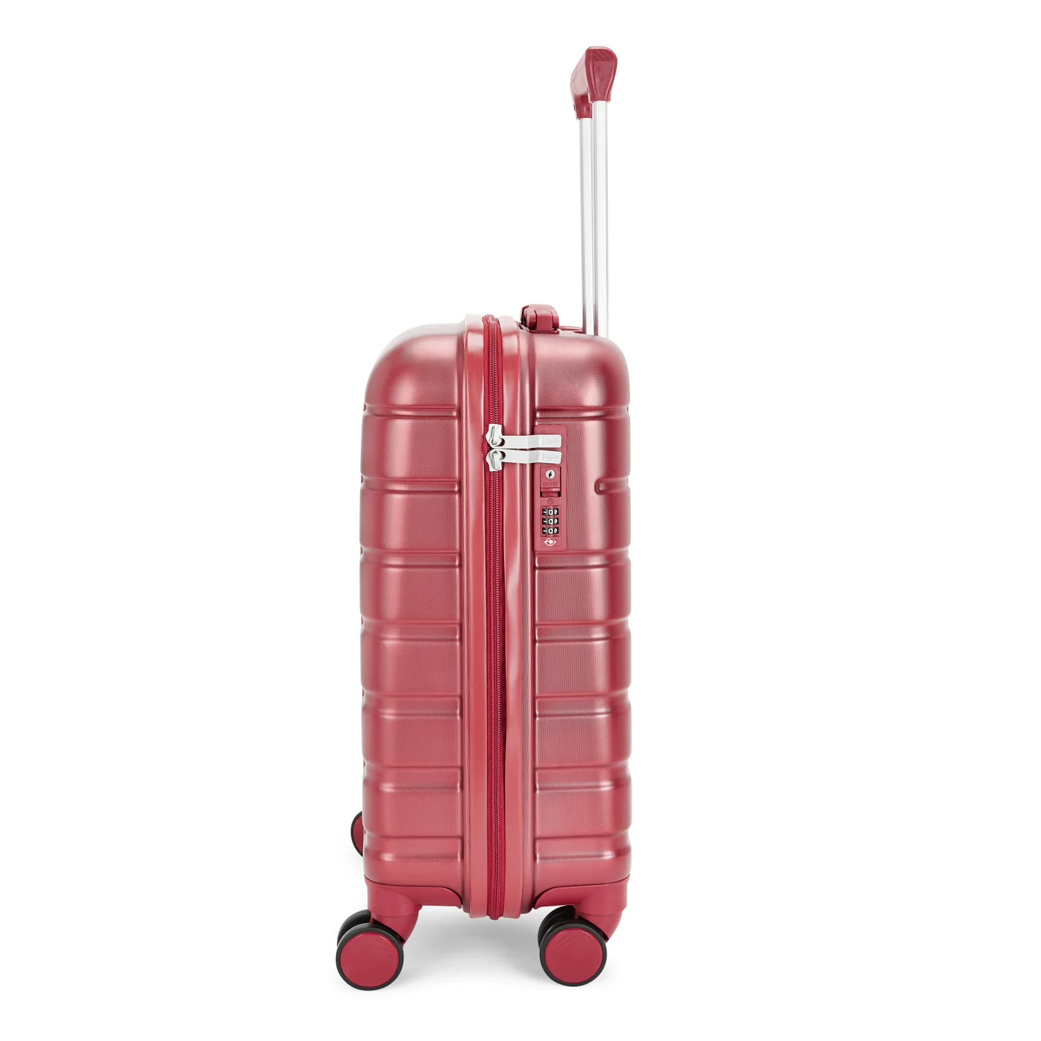 VIP XION 8W Hard Trolley,TSA, EXP 55-CM - S (Maroon) - Image 4