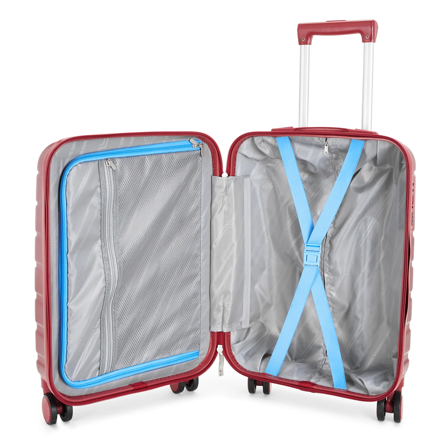VIP XION 8W Hard Trolley,TSA, EXP 55-CM - S (Maroon) - Image 5
