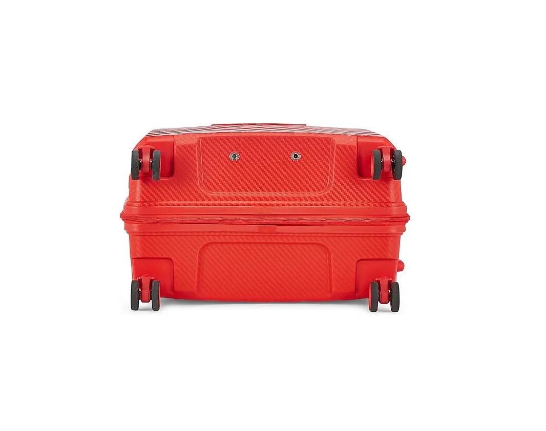 VIP XLITE 8W Hard Trolley,TSA,PP 55cm-S (Red) - Image 4
